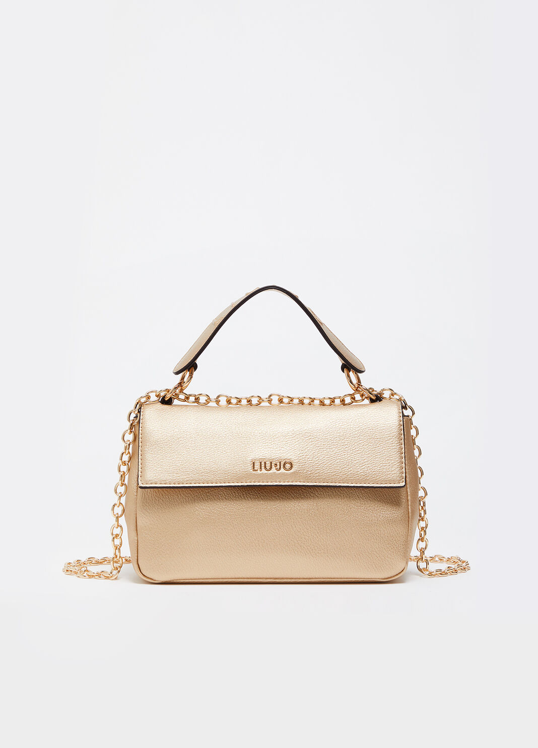 Mittelgro&szlig;e Umh&auml;ngetasche mit Kette gold Liu Jo - large image number 0