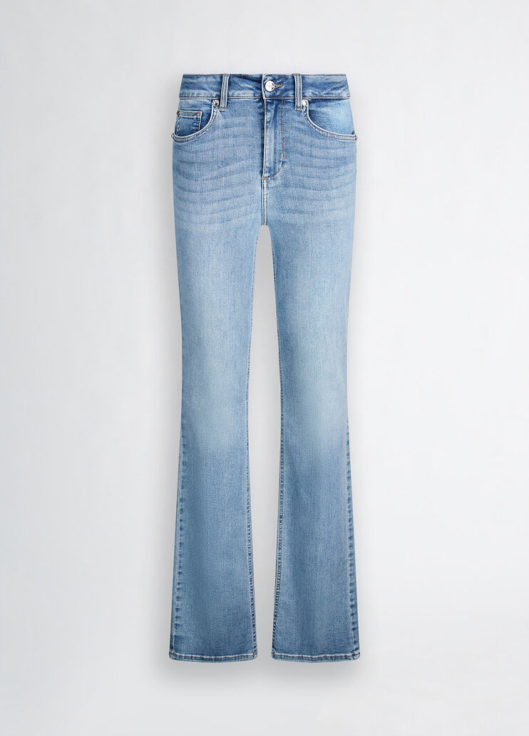 High-rise bootcut jeans Blue denim Liu Jo - large image number 6 High-rise bootcut jeans Blue denim Liu Jo - large image number 6