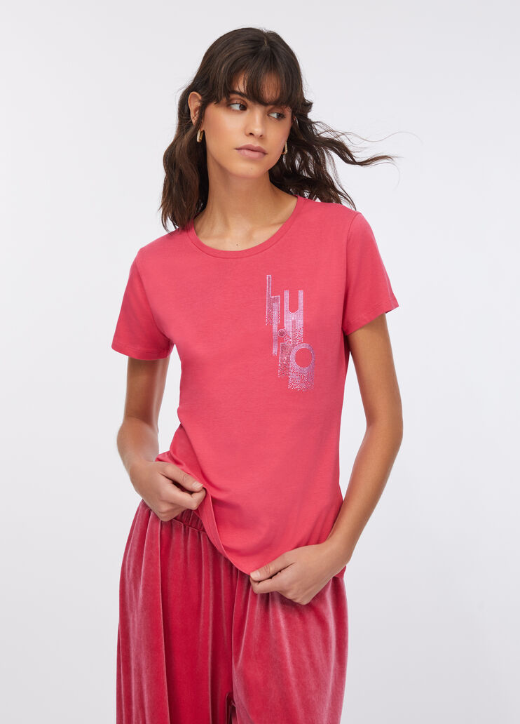 T-Shirt Liu Jo Better Rosa Liu Jo - large image number 0