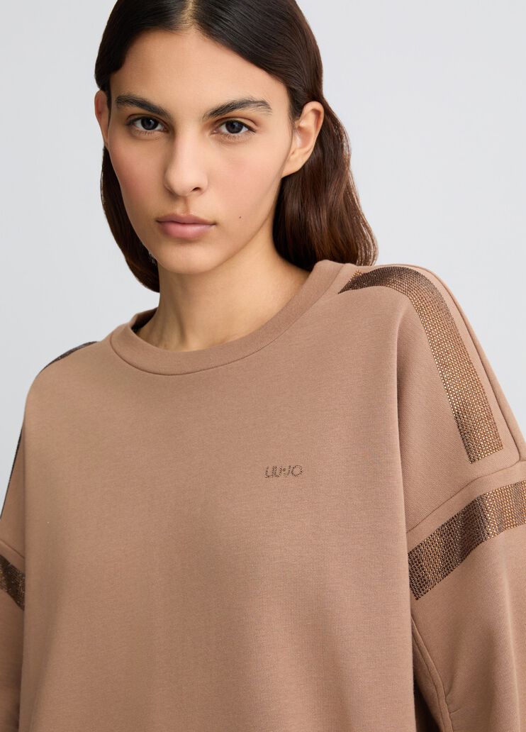 Brown sweatshirt biscuit Liu Jo - medium Brown sweatshirt biscuit Liu Jo - medium