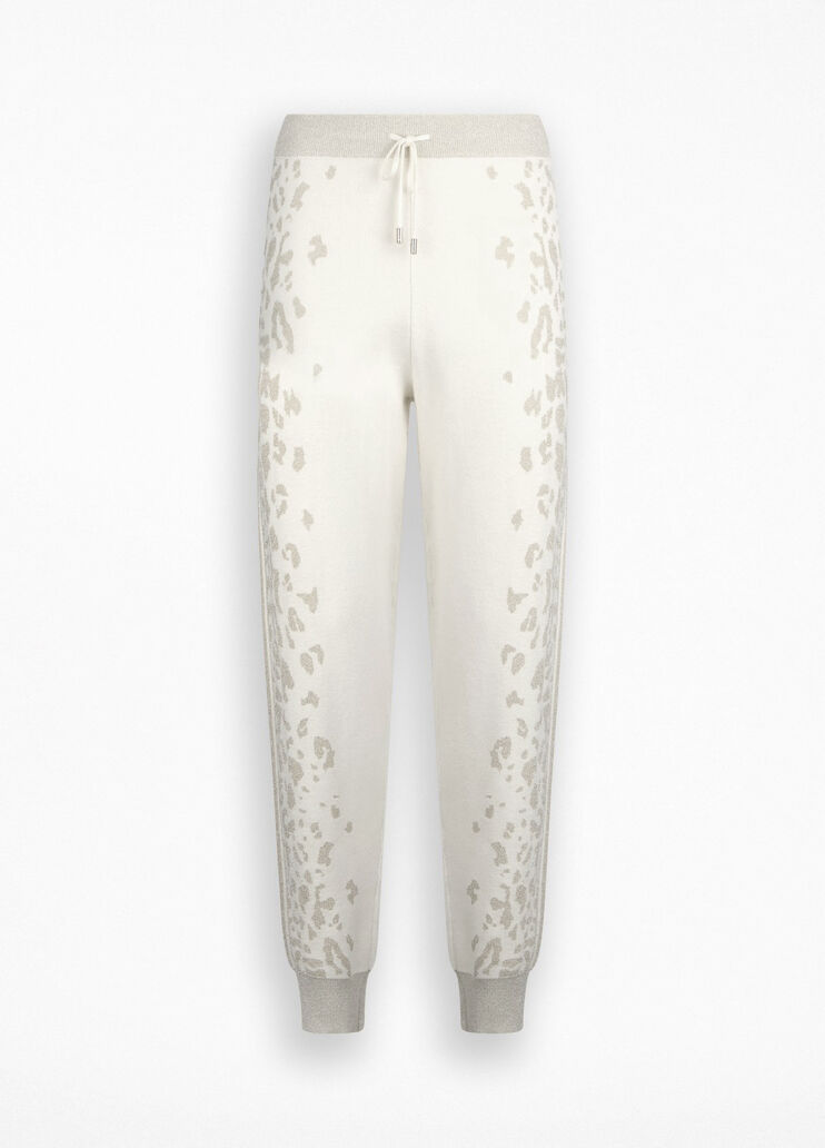 Брюки с анималистическим принтом белый Liu Jo - large image number 6