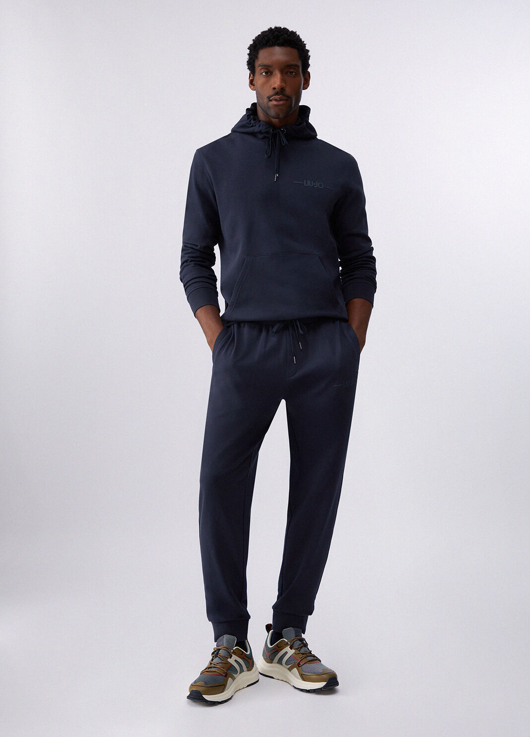 Kapuzensweatshirt Dunkelblau Liu Jo - large image number 5