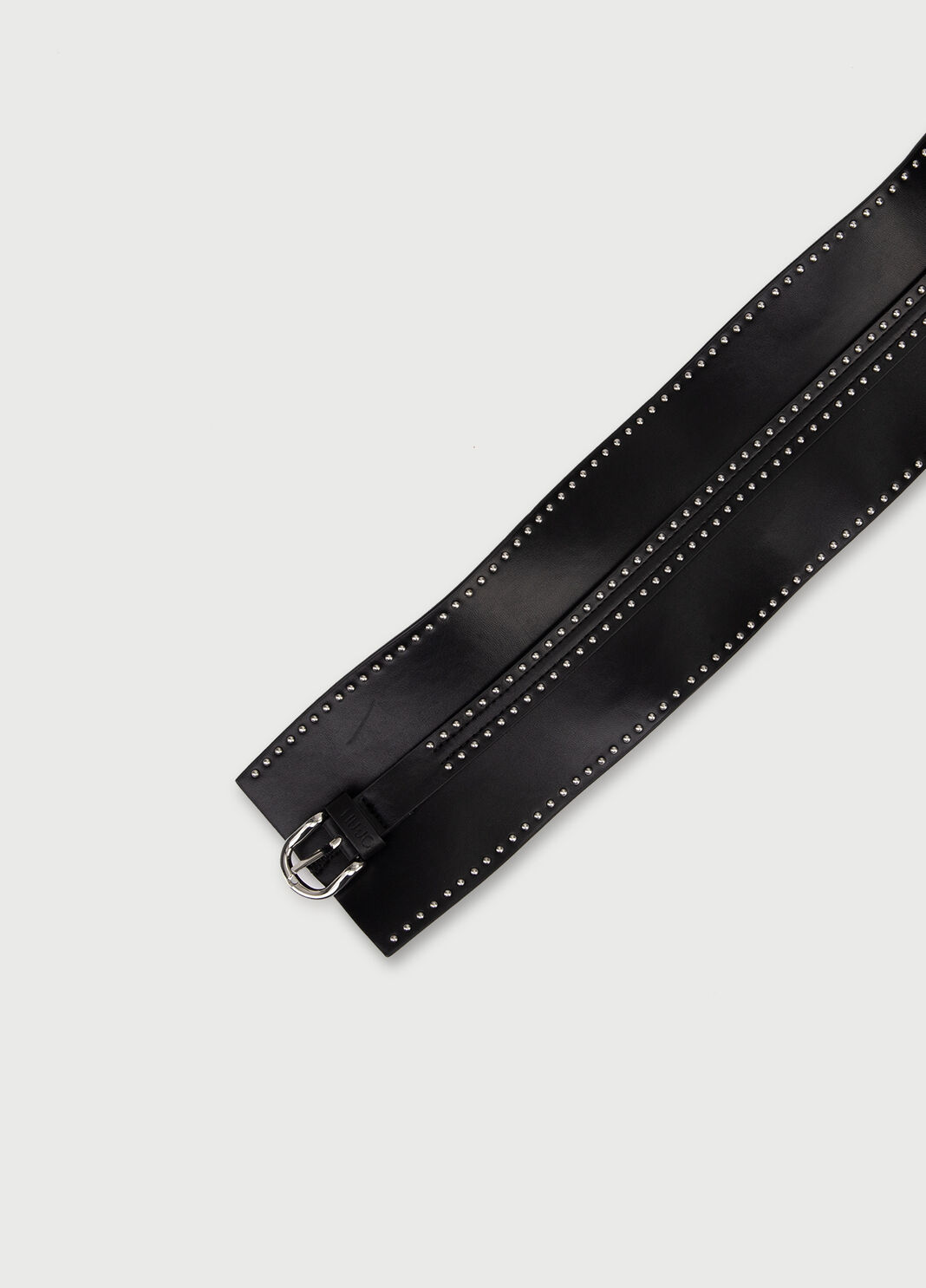 Studded bustier belt Black/Silver Liu Jo - large image number 2