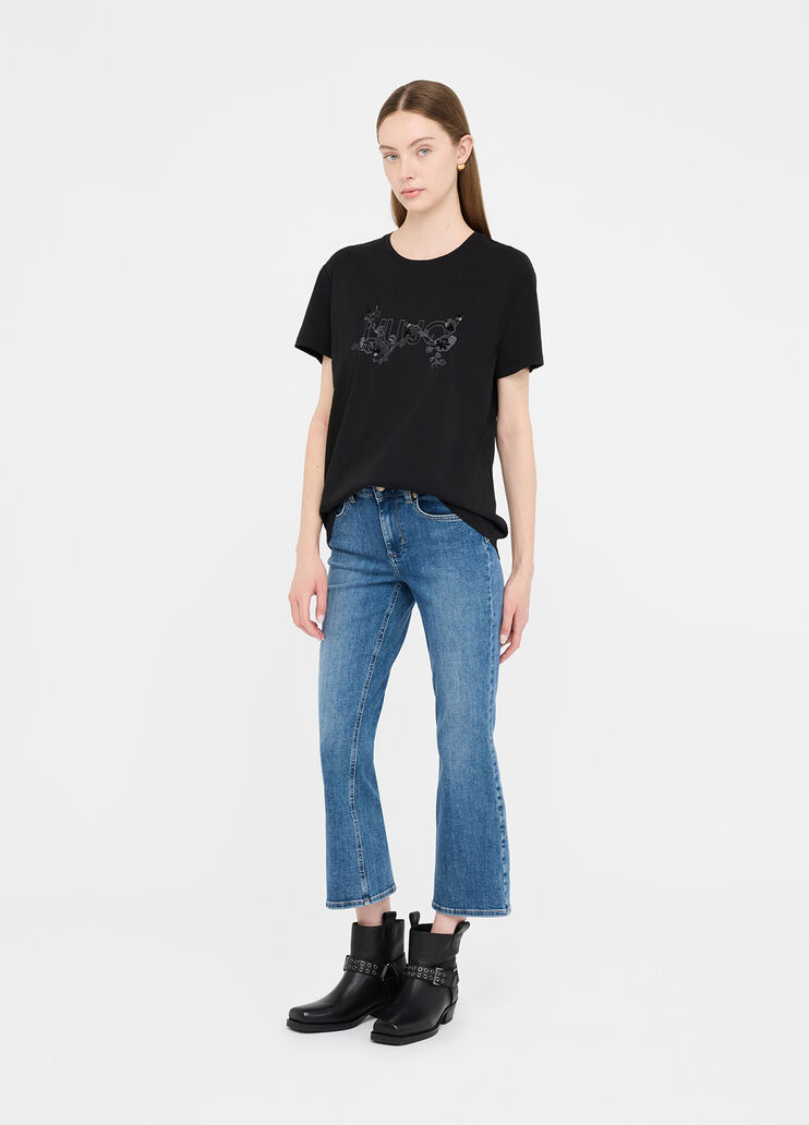 Liu Jo Better T-shirt black Liu Jo - large image number 5