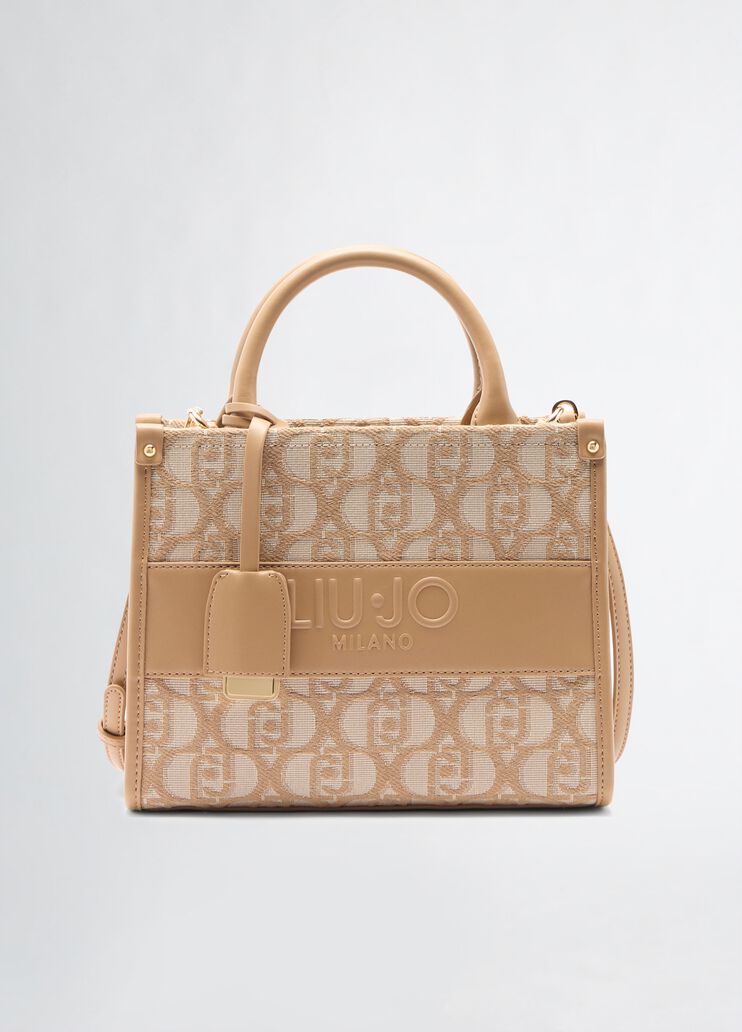 Small jacquard bag beige Liu Jo - medium Small jacquard bag beige Liu Jo - medium