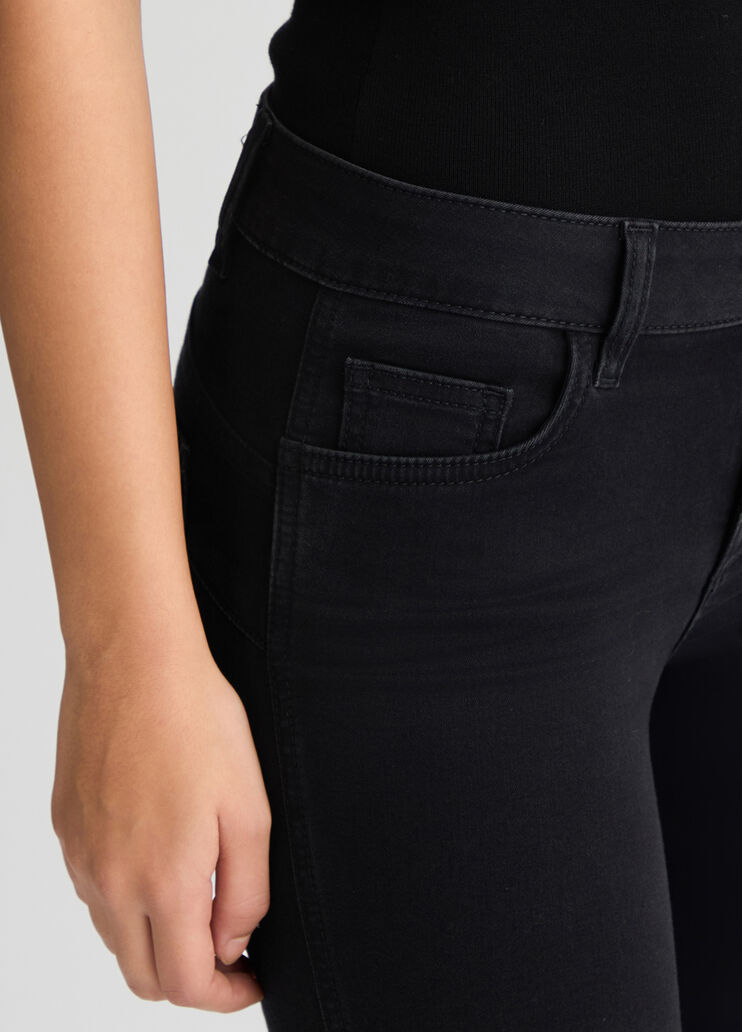 Black skinny jeans with slit black denim Liu Jo - large image number 2 Black skinny jeans with slit black denim Liu Jo - large image number 2