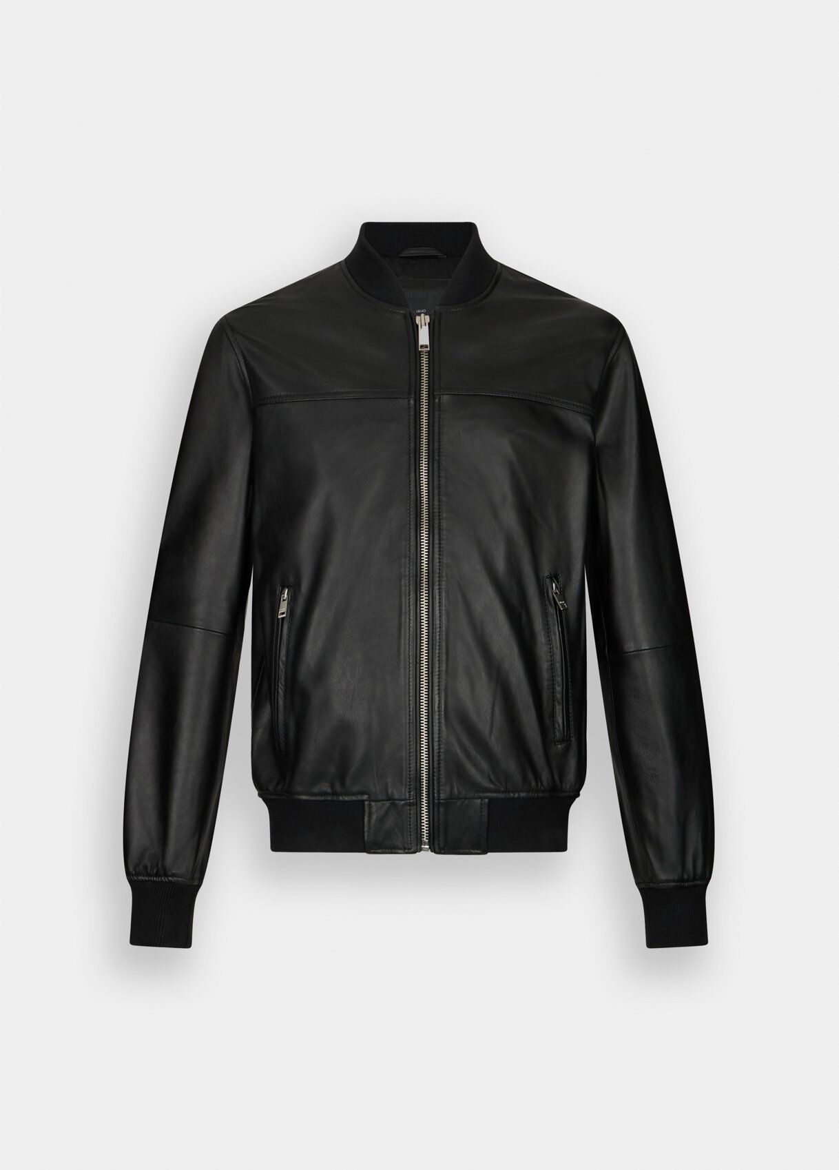 Leather bomber jacket colour black | Liu Jo