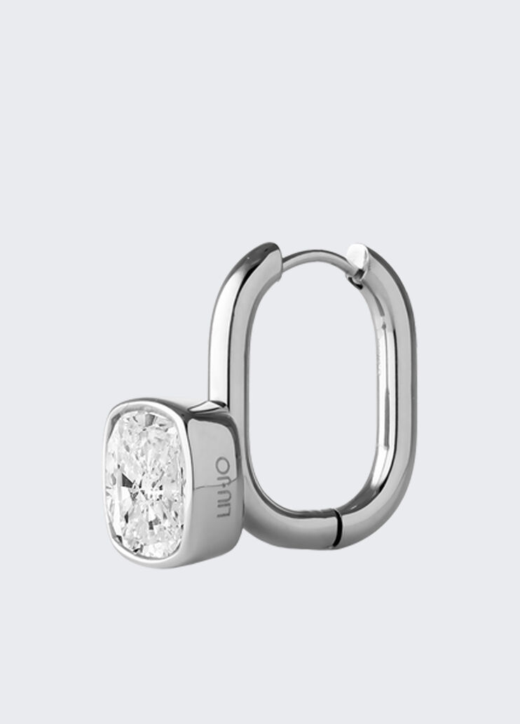 Earrings with gemstones silver tone Liu Jo - large image number 2 Earrings with gemstones silver tone Liu Jo - large image number 2