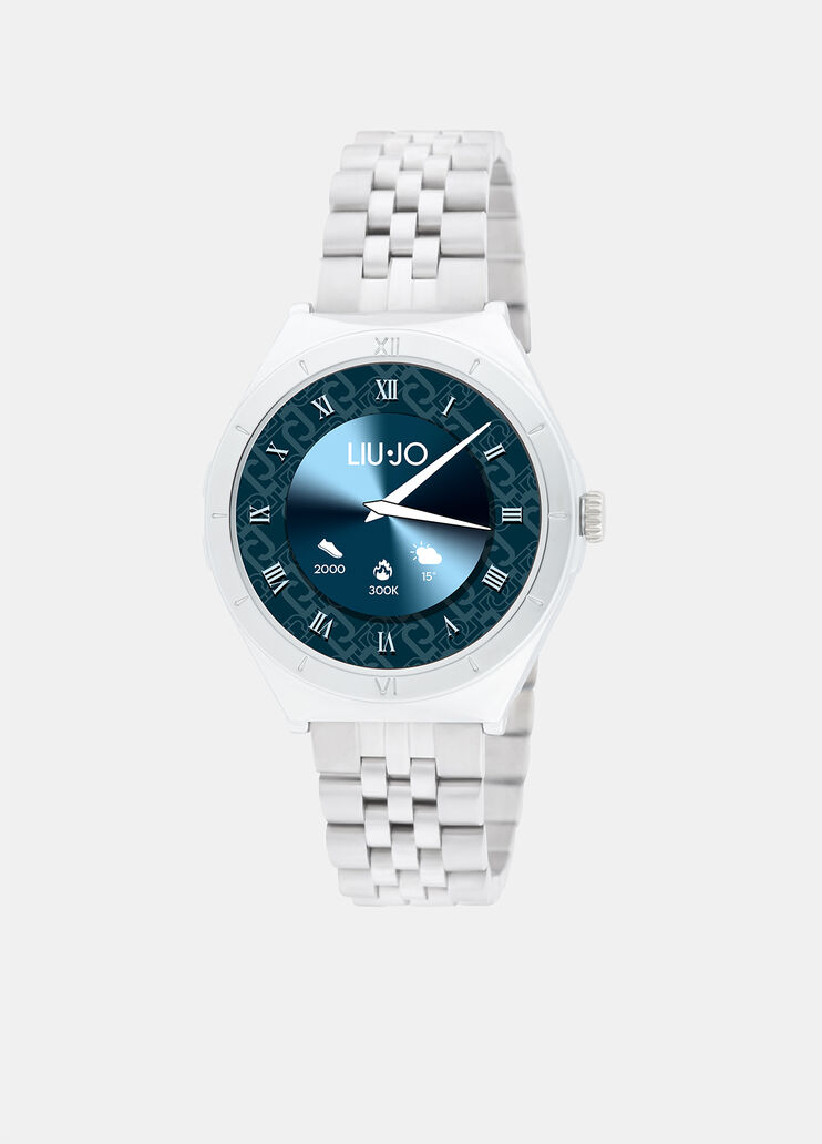 Smartwatch with steel strap silver Liu Jo - medium Smartwatch with steel strap silver Liu Jo - medium