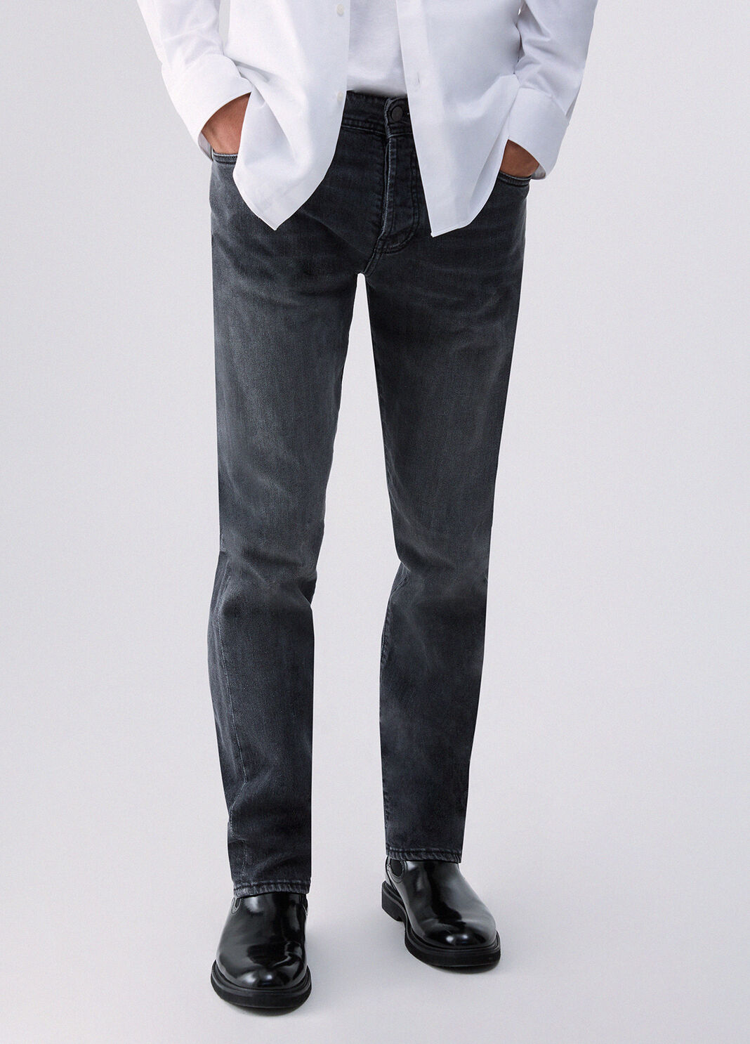 Regular fit jeans grey denim Liu Jo - large image number 0