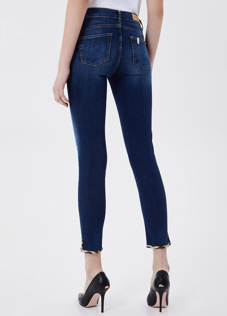 Cropped skinny jeans Blue Denim Liu Jo - large image number 1