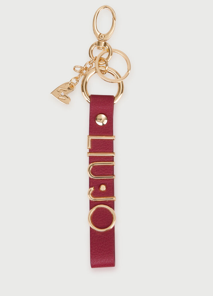 Keyring with logo Cherry Red Liu Jo - large image number 0 Keyring with logo Cherry Red Liu Jo - large image number 0