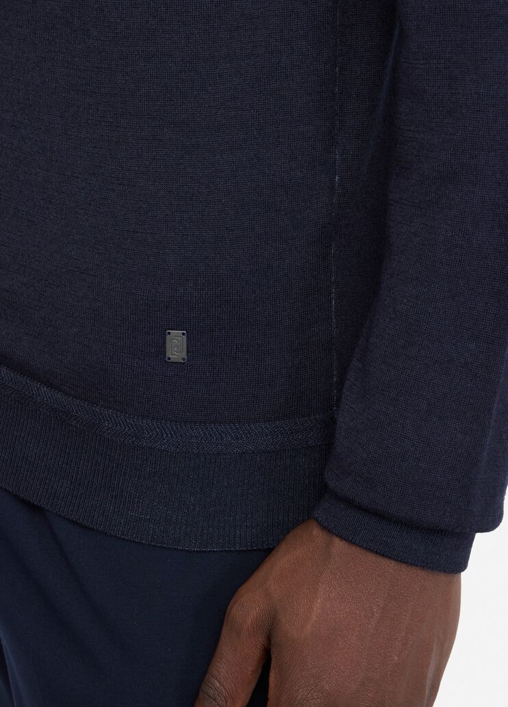 Wool jumper dark blue Liu Jo - large image number 3 Wool jumper dark blue Liu Jo - large image number 3