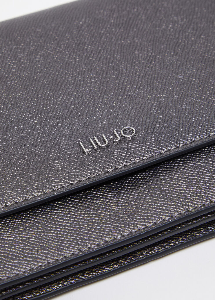Sac à bandoulière format mini avec chaîne gris Liu Jo - large image number 4 Sac à bandoulière format mini avec chaîne gris Liu Jo - large image number 4