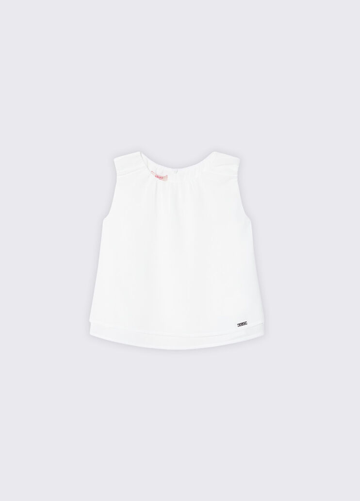 Crepe top white Liu Jo - medium