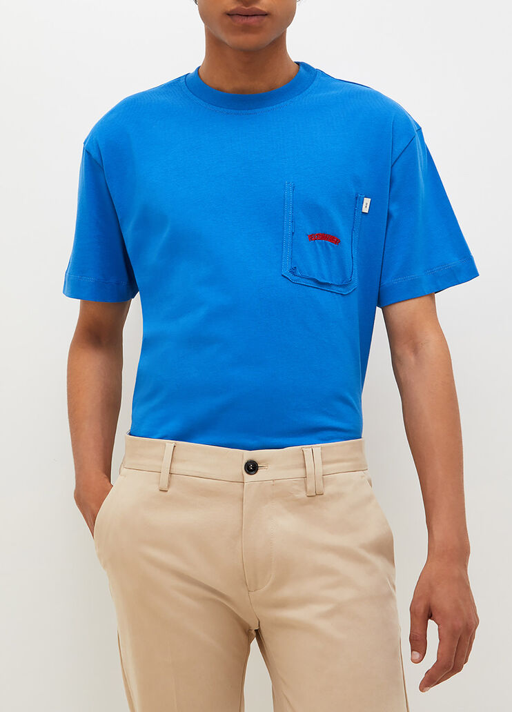 T-shirt avec imprimé dans le dos bleu roi Liu Jo - large image number 0 T-shirt avec imprimé dans le dos bleu roi Liu Jo - large image number 0