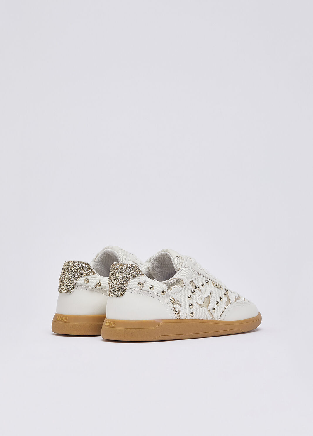 Studded sneakers milky white Liu Jo - large image number 3