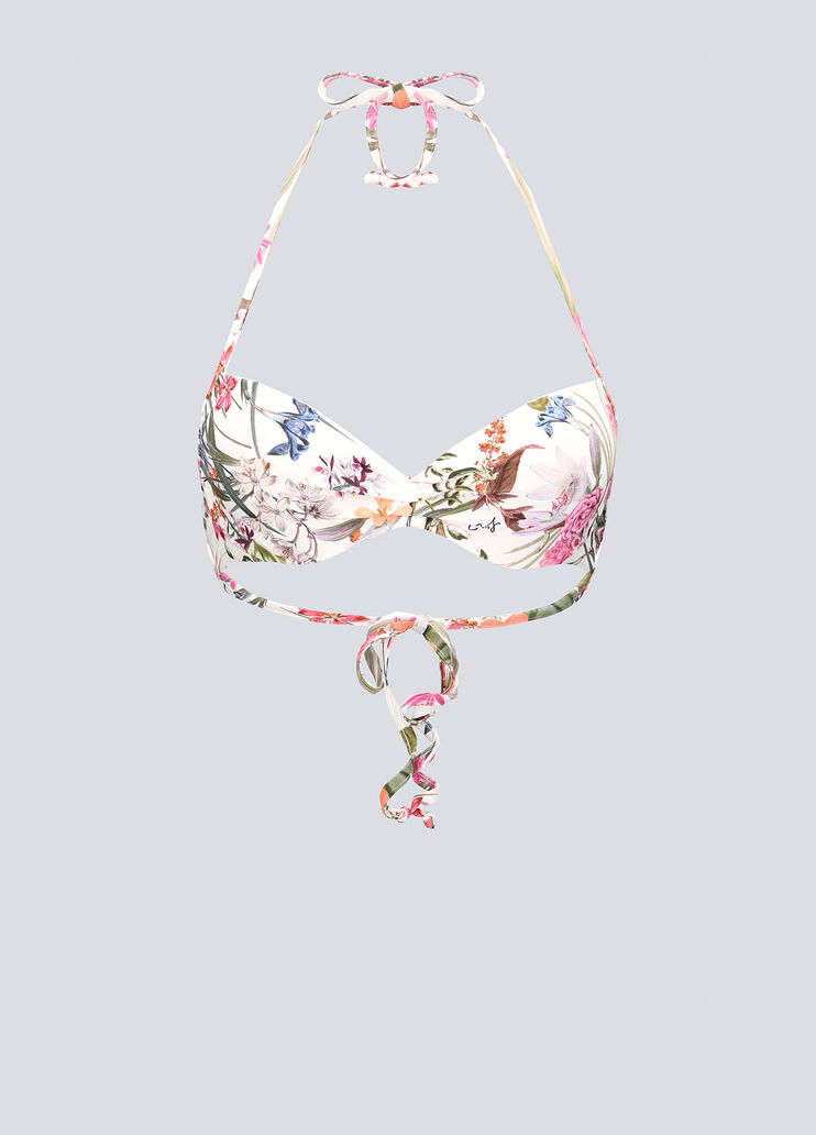 Haut de maillot de bain push up blanc Liu Jo - large image number 4