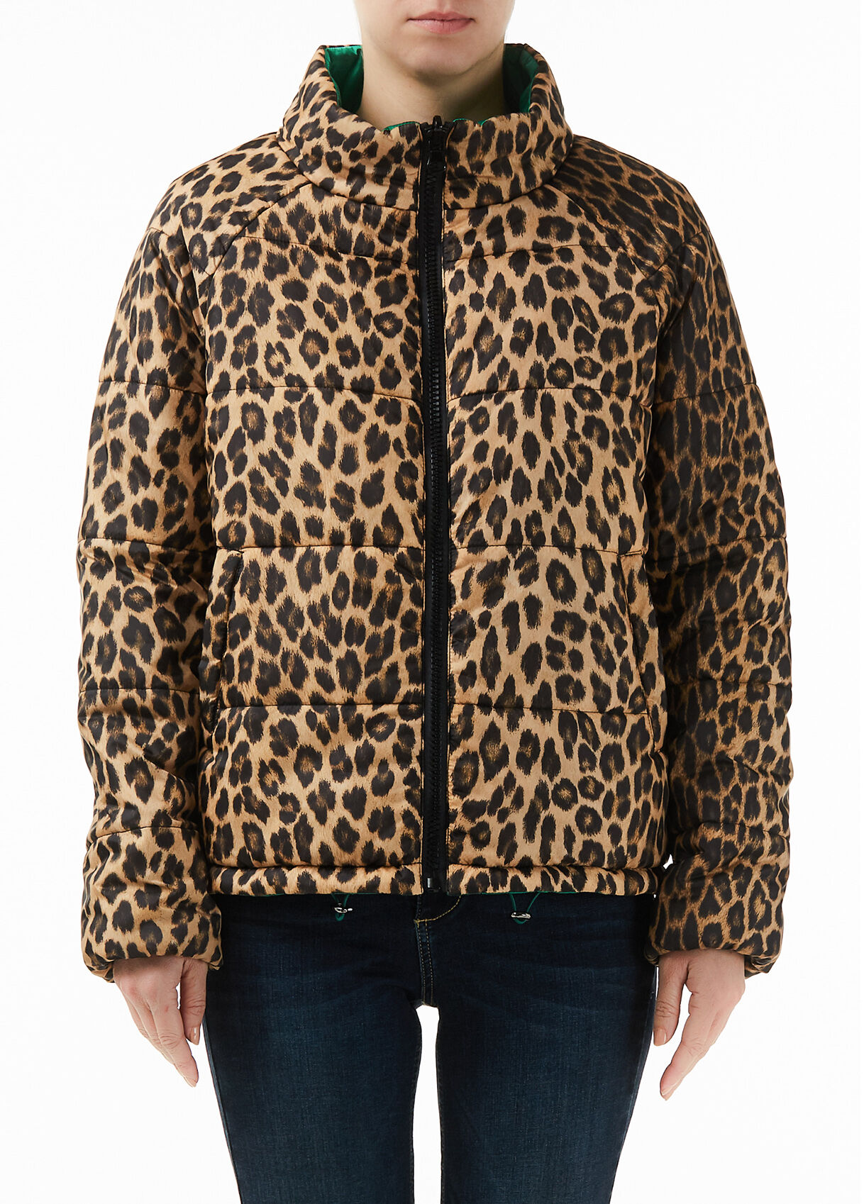 Reversible leopard print jacket Clearance