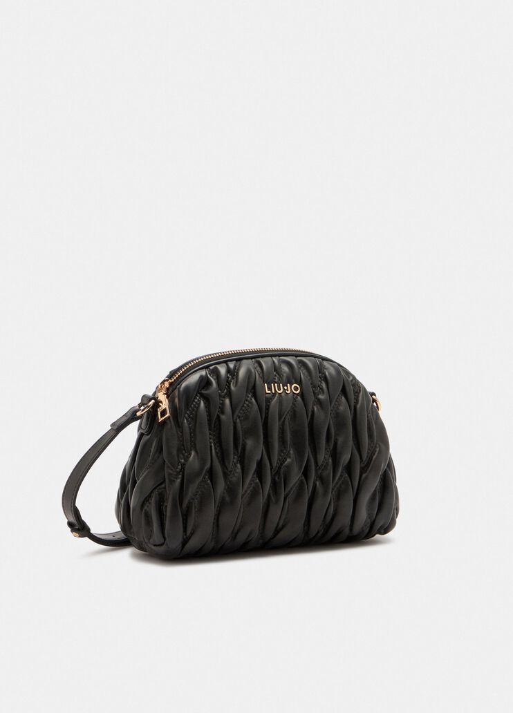 Medium quilted crossbody bag  black Liu Jo - large image number 1 Medium quilted crossbody bag  black Liu Jo - large image number 1