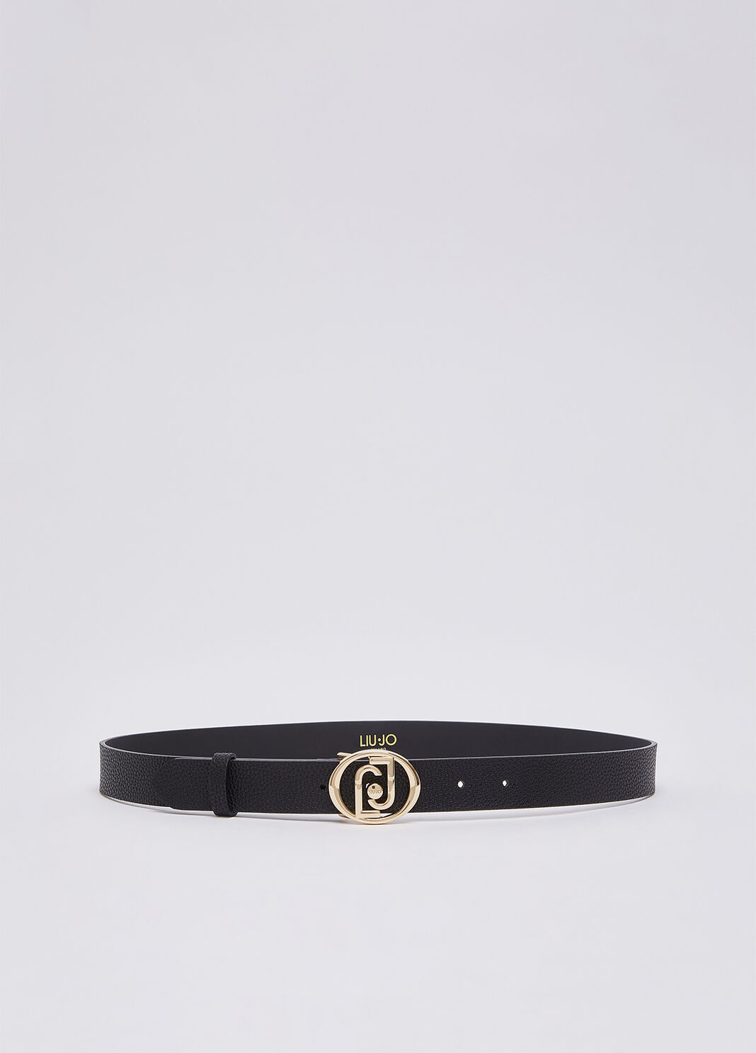 Belt with logo round black/gold Liu Jo - large image number 1