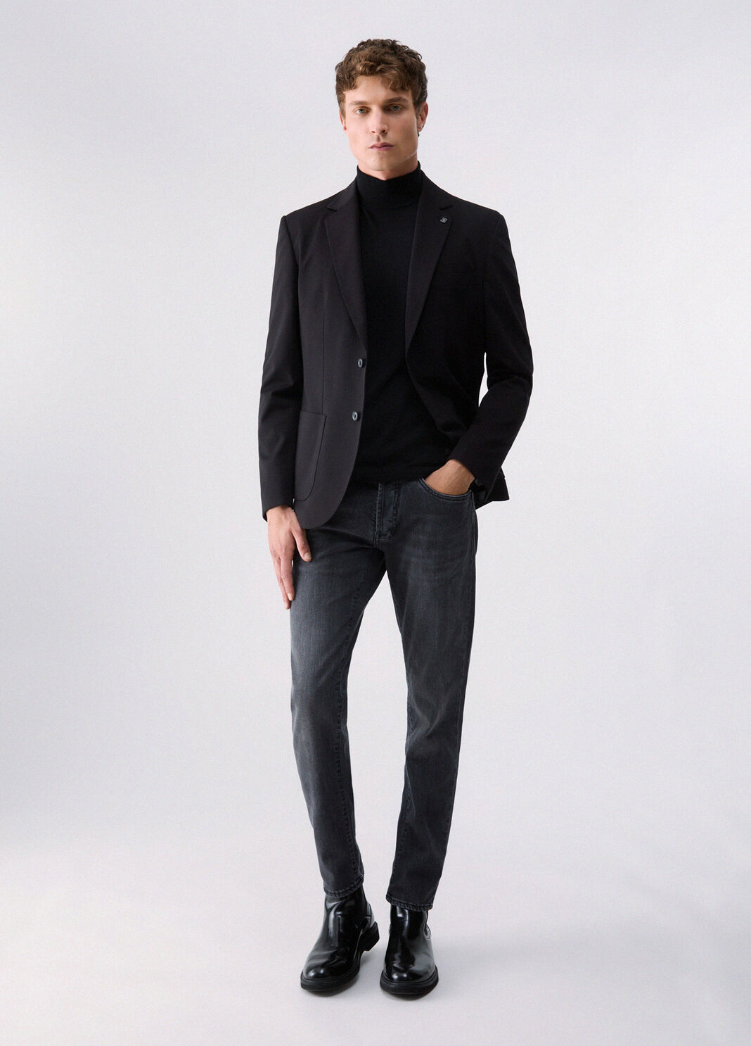Straight Jeans grey denim Liu Jo - large image number 5
