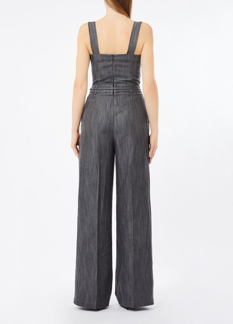 Denim-Jumpsuit Denim-Grau Liu Jo - medium