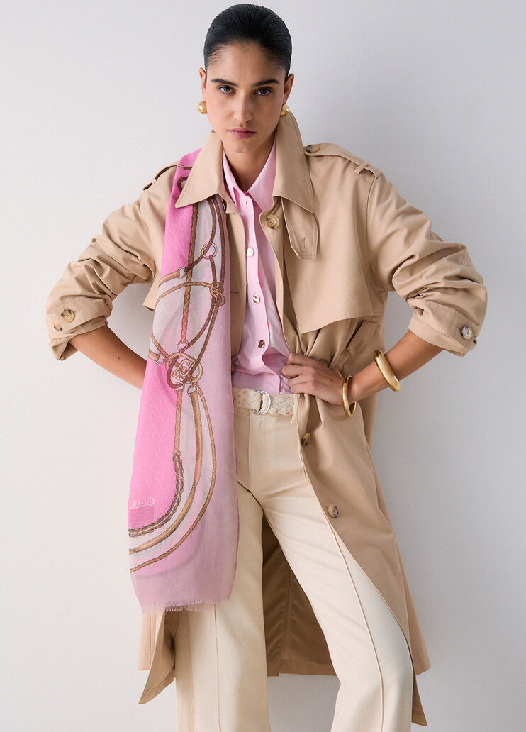 Stola Liu Jo Better rosa Liu Jo - medium