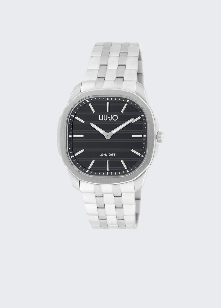 Men&rsquo;s steel watch black Liu Jo - medium