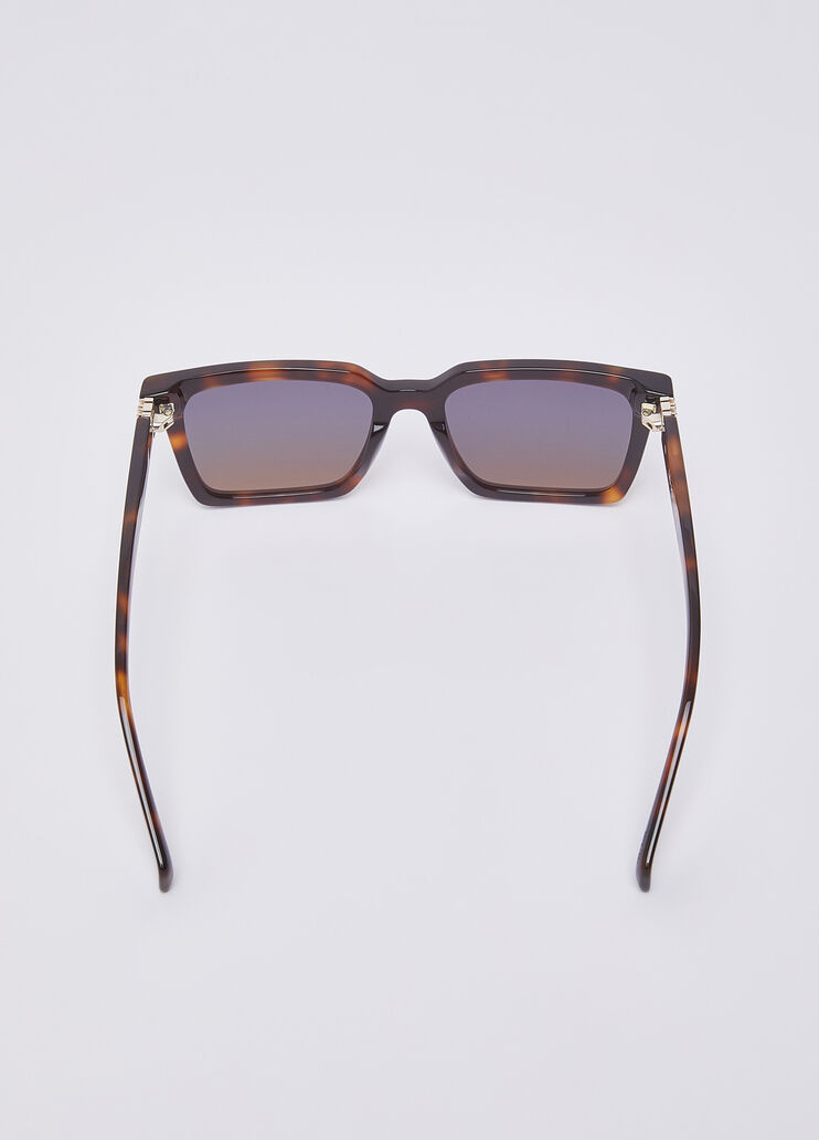 Lunettes de soleil rectangulaires marron Liu Jo - medium