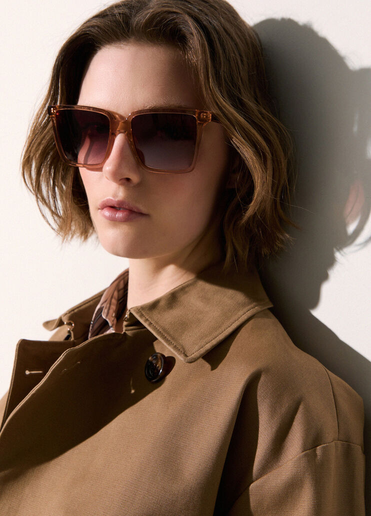 Rectangular sunglasses nude Liu Jo - medium