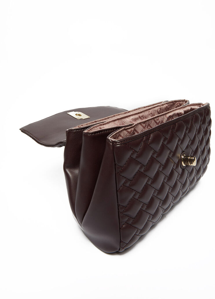 Bandolera guateada ecosostenible ciruela Liu Jo - large image number 3