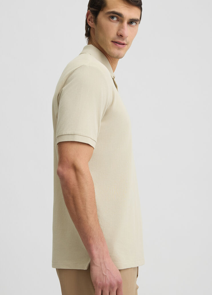 Piquet polo shirt khaki Liu Jo - large image number 3 Piquet polo shirt khaki Liu Jo - large image number 3