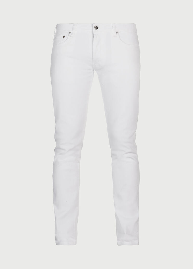 Slim fit trousers White Liu Jo - large image number 4