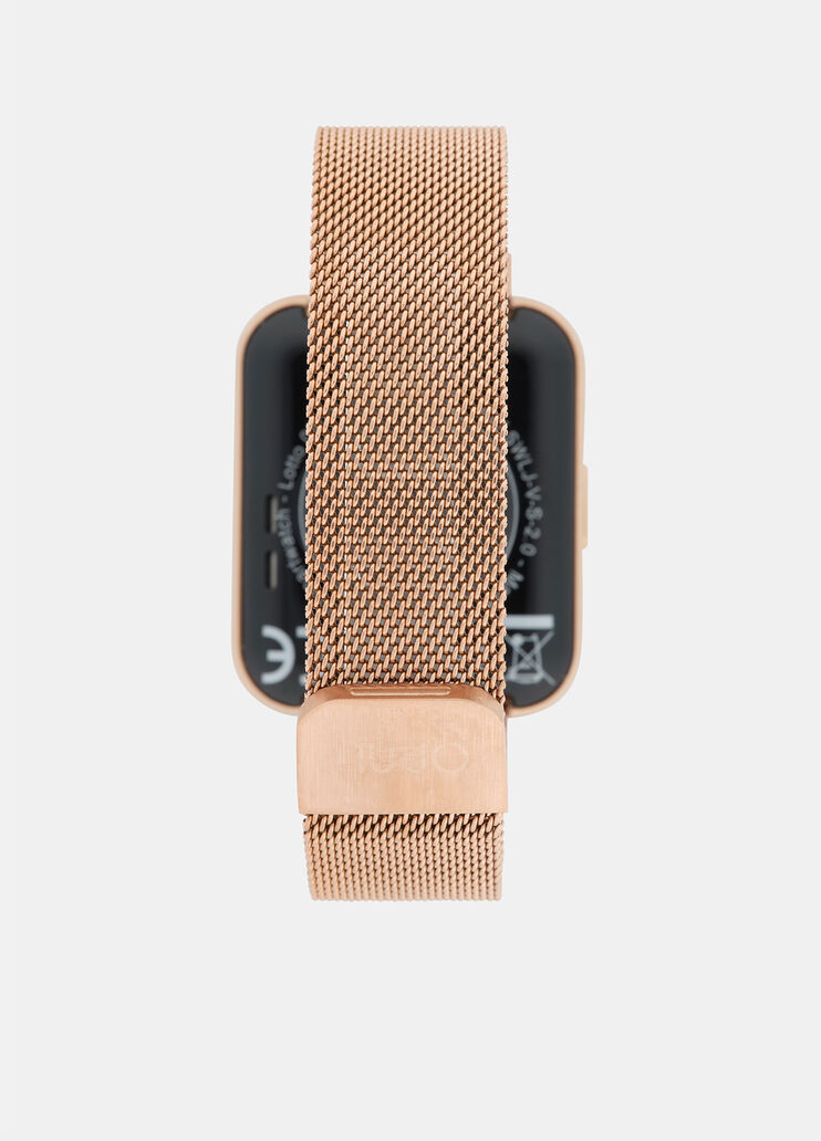Smartwatch with steel strap rose gold Liu Jo - large image number 1 Smartwatch with steel strap rose gold Liu Jo - large image number 1