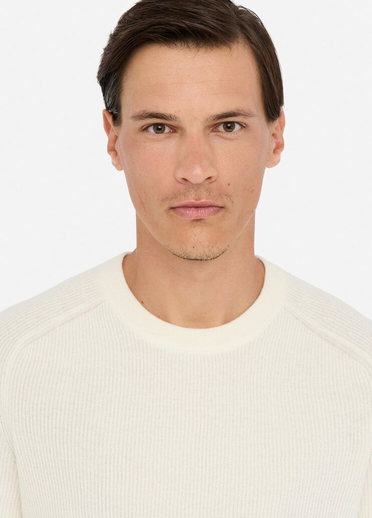 Wool and cashmere jumper white Liu Jo - large image number 2 Wool and cashmere jumper white Liu Jo - large image number 2