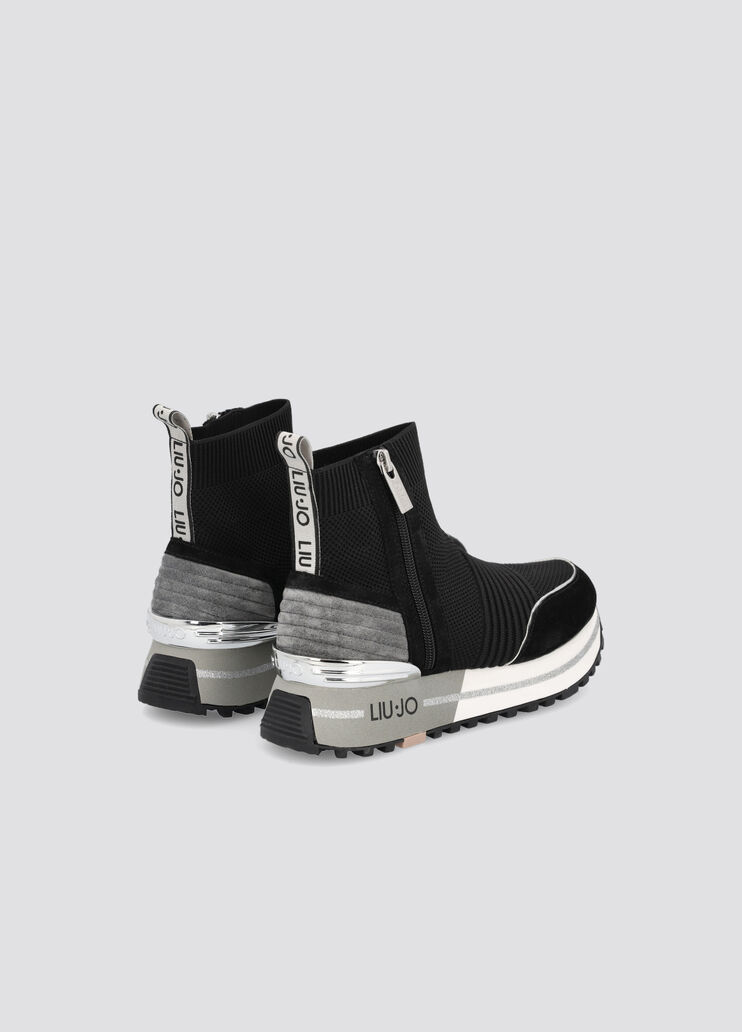 High sock sneakers black Liu Jo - large image number 2 High sock sneakers black Liu Jo - large image number 2