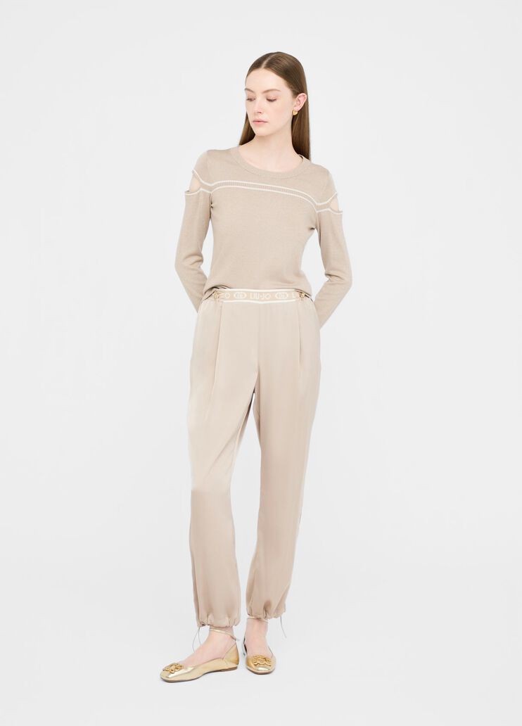 Liu Jo Better top champagne Liu Jo - large image number 5