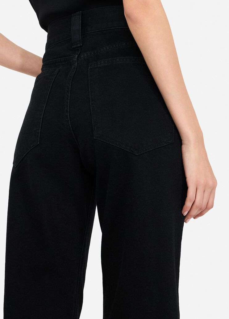 Cotton jeans black denim Liu Jo - large image number 4