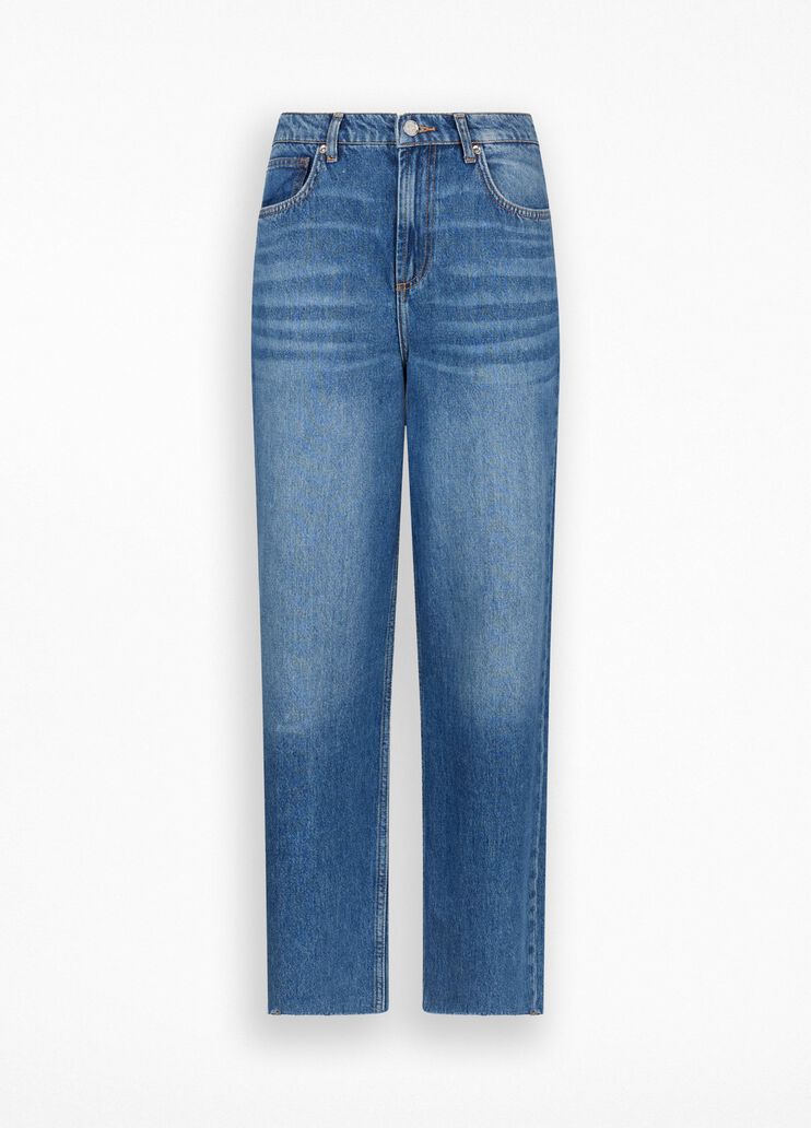 Low-rise wide-leg jeans blue denim Liu Jo - large image number 6