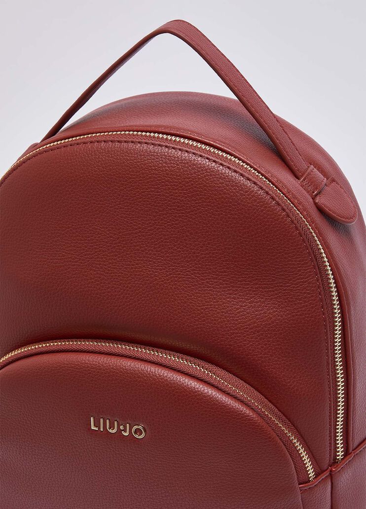 Backpack with logo red Liu Jo - medium
