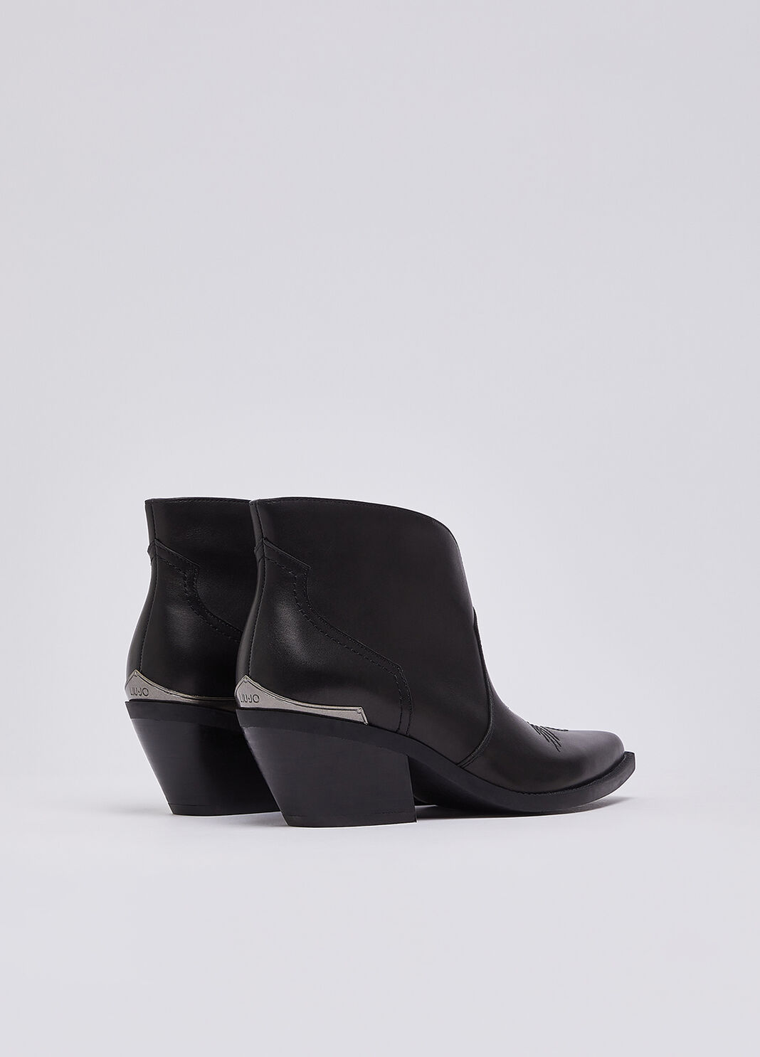 Leather Texan Boots black Liu Jo - large image number 3