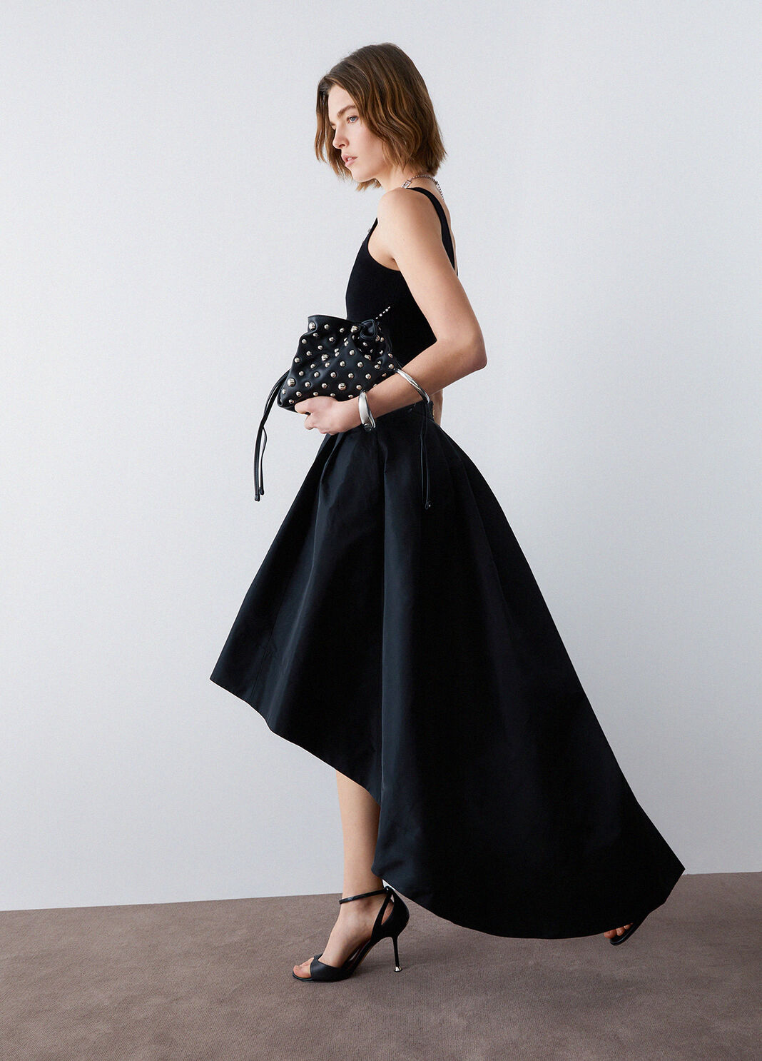 Eleganter Taftrock schwarz Liu Jo - large image number 2