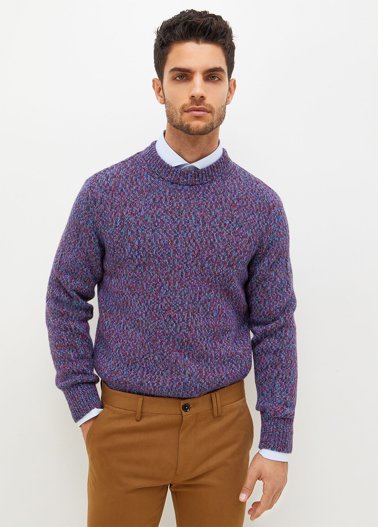 Herren Bekleidung Pullover und Strickware V-Ausschnitt Pullover Finn Flare Pullover für Herren 