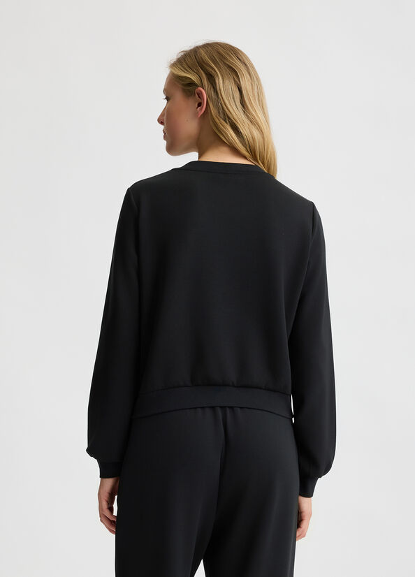 Scuba sweatshirt black Liu Jo - large image number 1