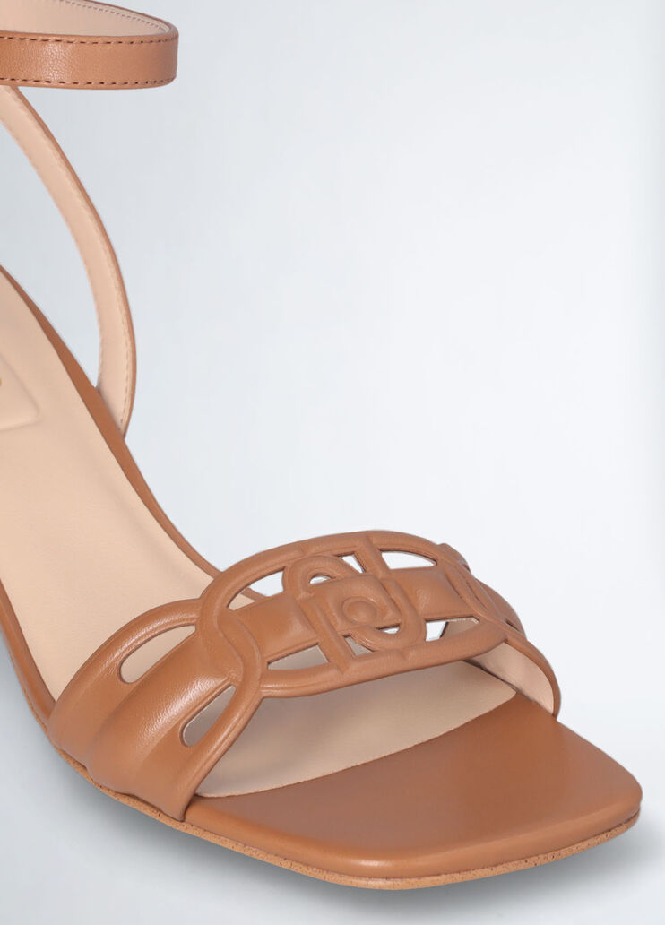 Sandals with low heel brown Liu Jo - large image number 6 Sandals with low heel brown Liu Jo - large image number 6