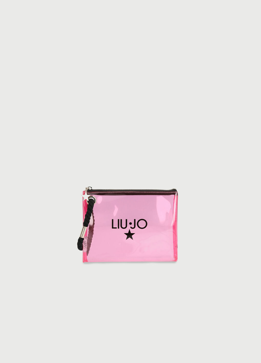 Beauty case piccolo in PVC Rosa scuro Liu Jo - large image number 0