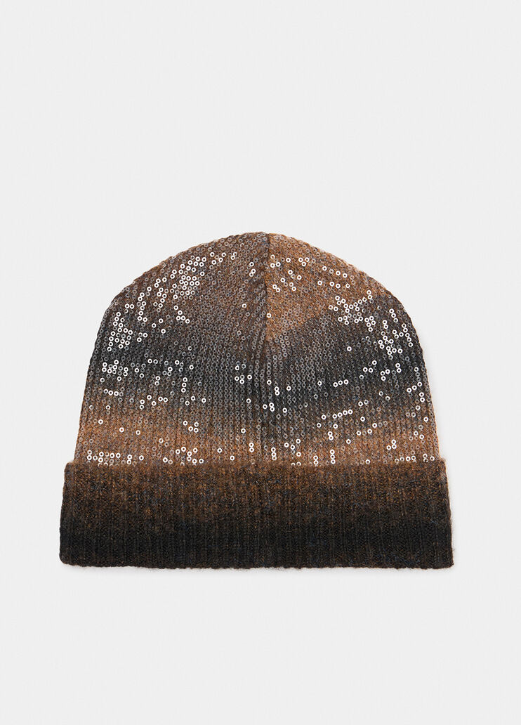 Dégradé wool-blend hat brown Liu Jo - large image number 2