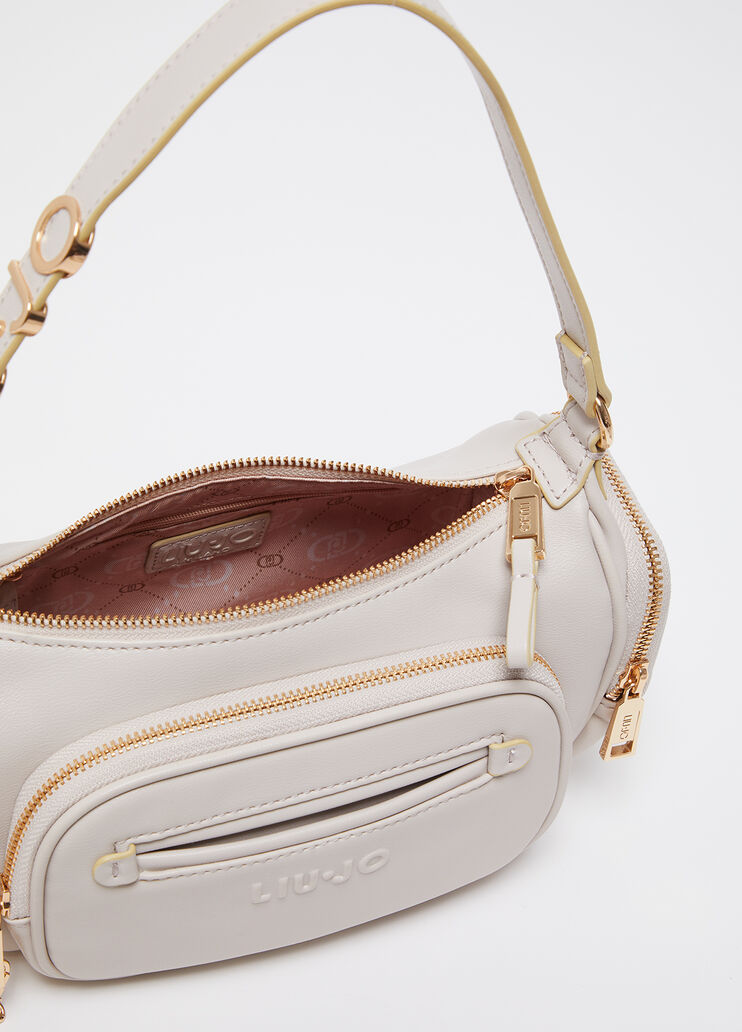 Bolso de hombro pequeño beige Liu Jo - large image number 3