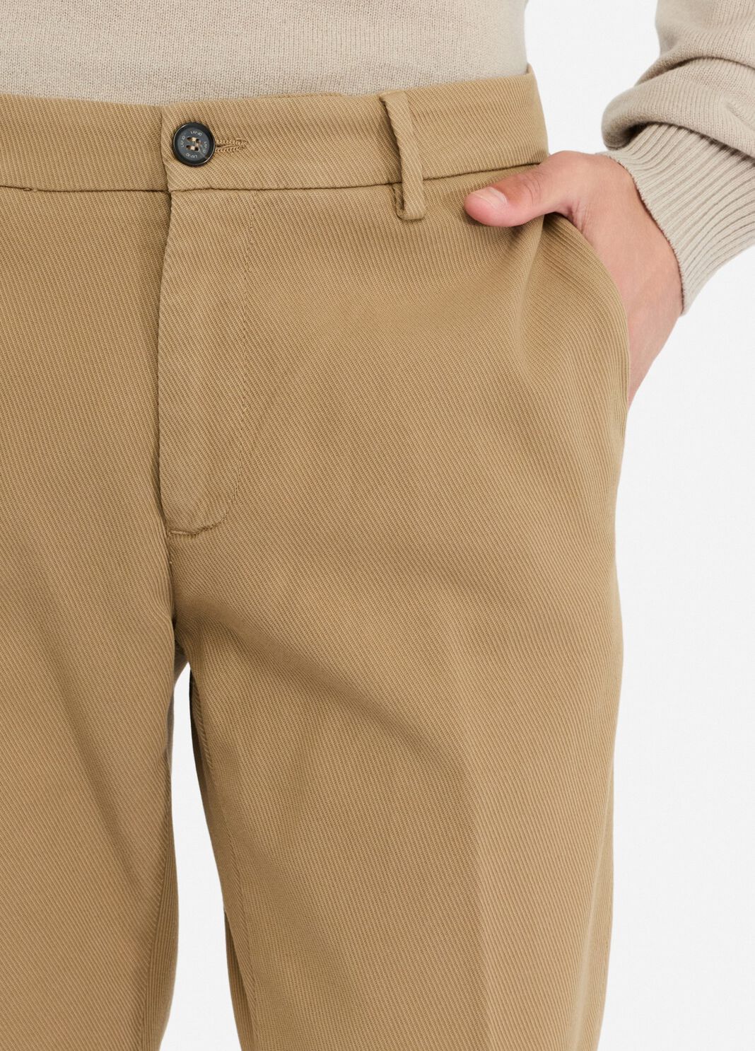 Cotton trousers terracotta Liu Jo - large image number 2